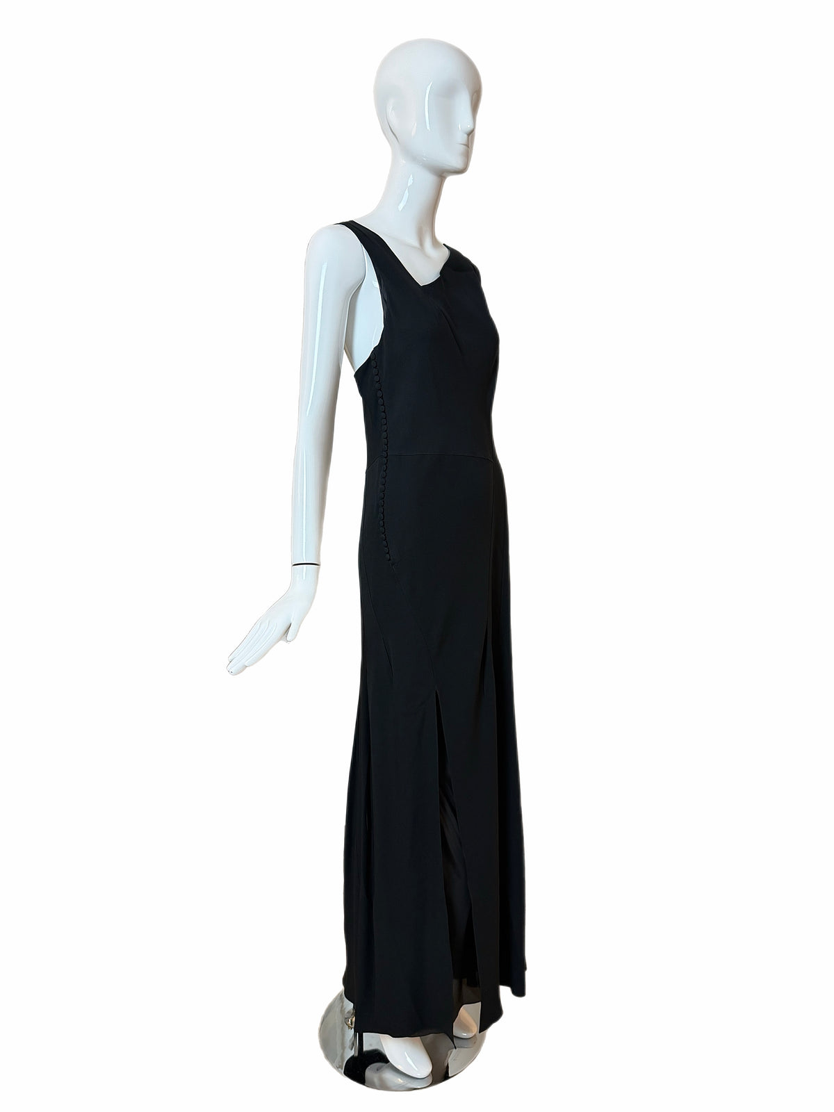 DIOR by JOHN GALLIANO 2007 Vintage Runway Black Evening Gown