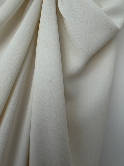DIOR by JOHN GALLIANO 2008 Vintage Off-White Ruched Grecian Dress