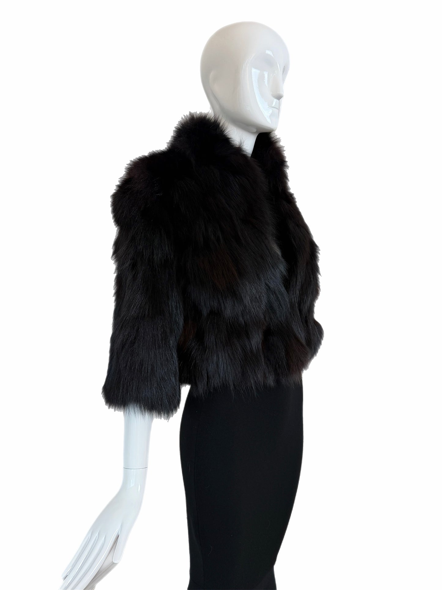 *USA ONLY* FAYCAL AMOR PLEIN SUD Vintage Fur Bolero