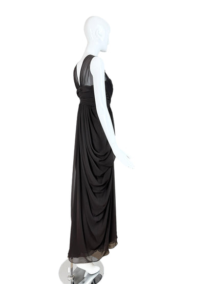 VERA WANG 2006 Vintage Runway Grecian Gown