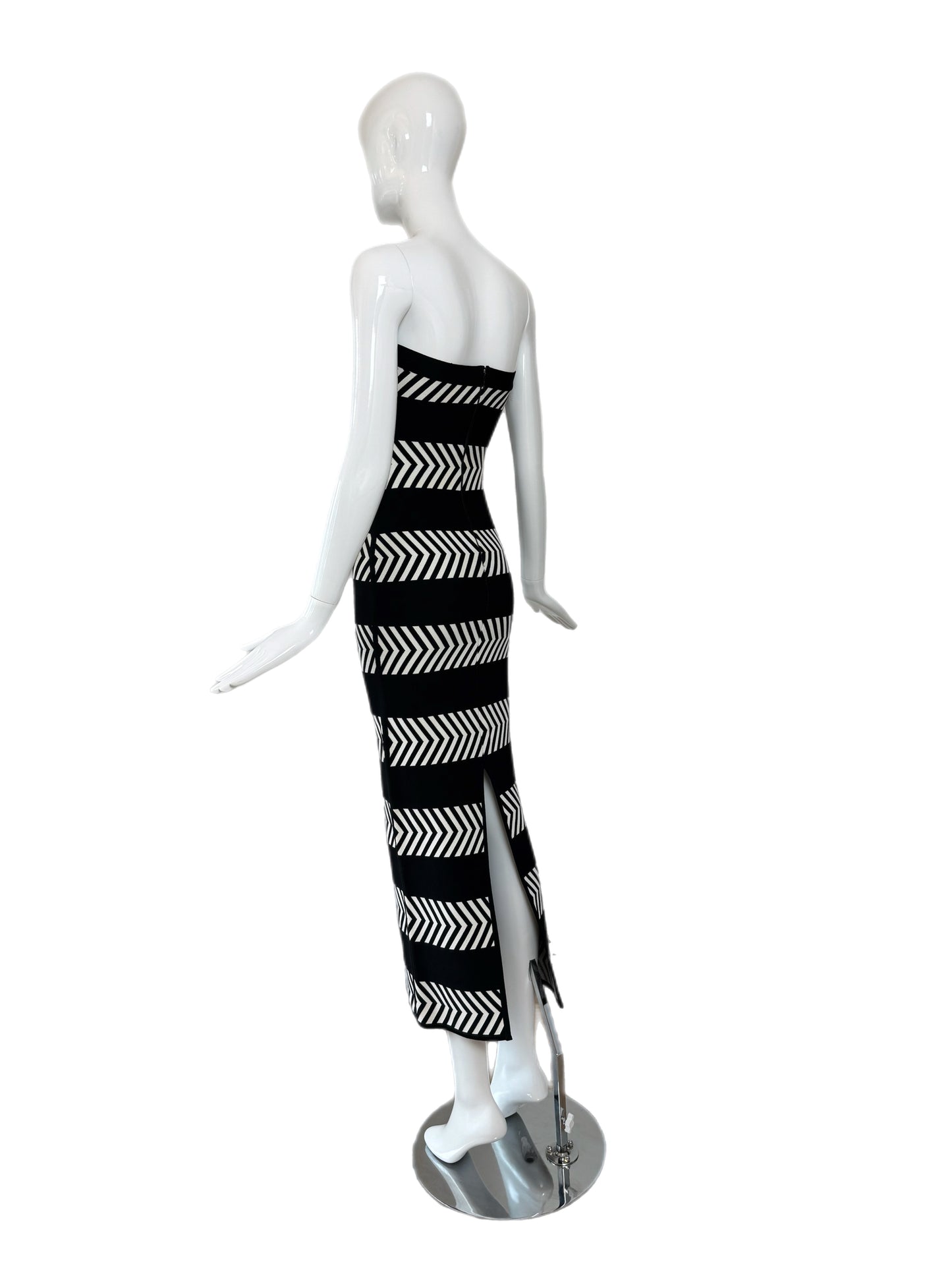 90s vintage Herve Leger runway gown for sale