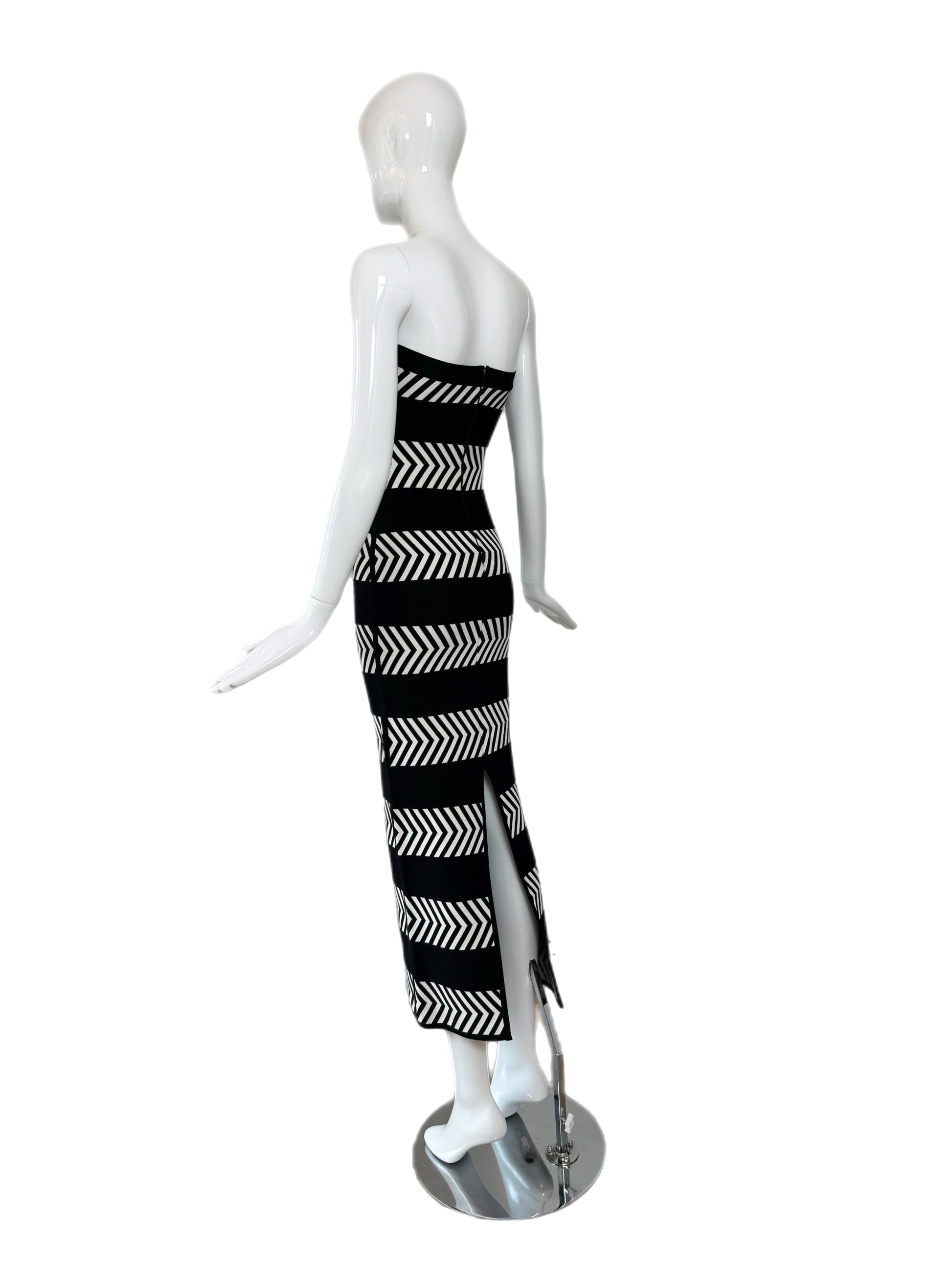 90s vintage Herve Leger runway gown for sale
