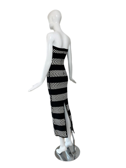 90s vintage Herve Leger runway gown for sale