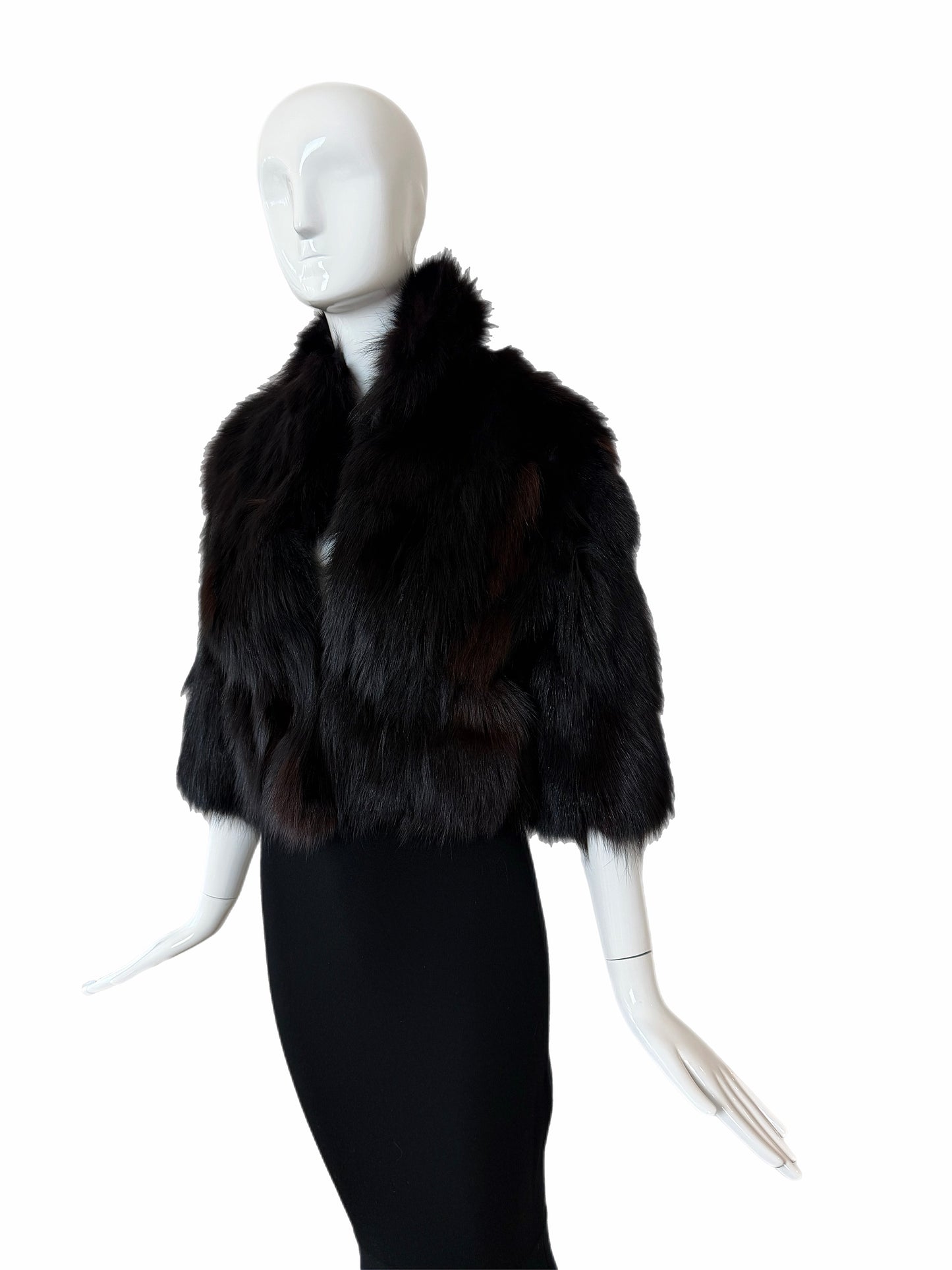 *USA ONLY* FAYCAL AMOR PLEIN SUD Vintage Fur Bolero
