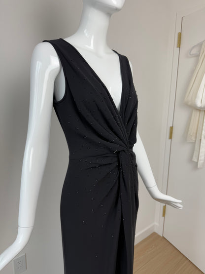 ARMANI COLLEZIONI 2011 Vintage Silk Embellished Evening Gown