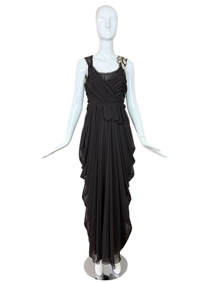 VERA WANG 2006 Vintage Runway Grecian Gown
