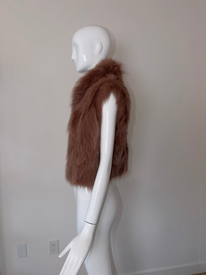 *USA ONLY* FAYCAL AMOR PLEIN SUD Vintage Fur Vest