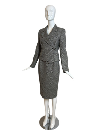 GIANFRANCO FERRE 90's Vintage 3 Piece Skirt Suit Set Ensemble