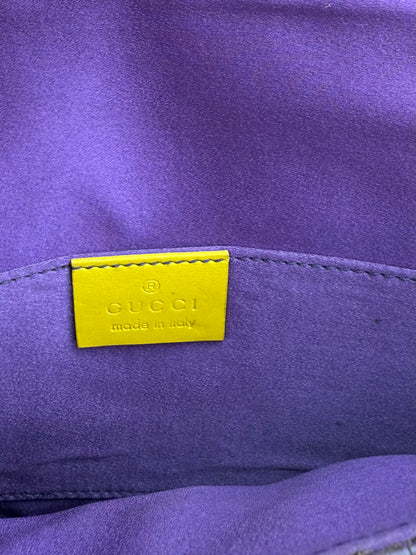 GUCCI by TOM FORD 2004 XL Vintage Runway Ad Campaign Horsebit Chain Bag