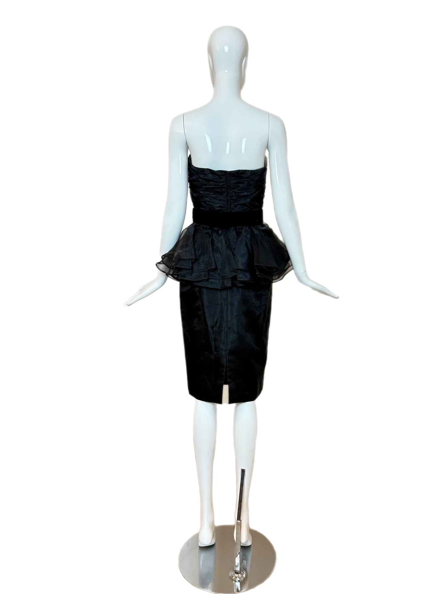 VICTOR COSTA 1986 Vintage Sample LBD