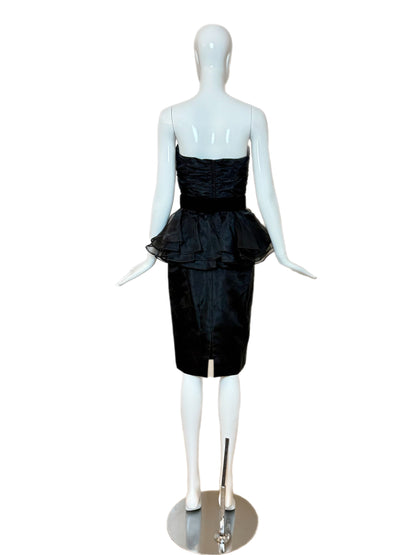 VICTOR COSTA 1986 Vintage Sample LBD