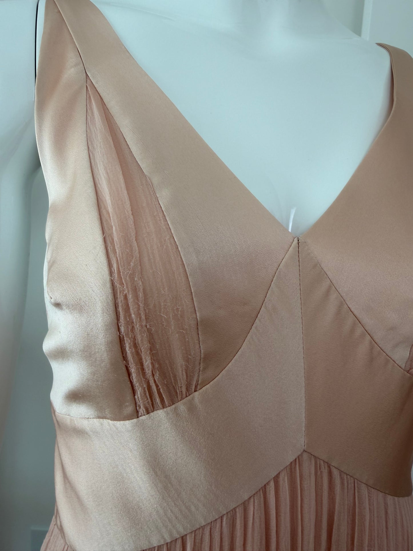 DIOR by JOHN GALLIANO 2003 Vintage Ballet Slipper Pink Silk Gown