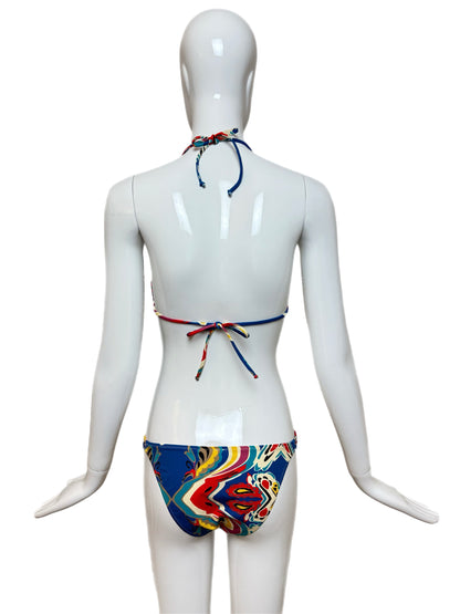 JOHN GALLIANO 2000's Vintage 2 Piece Bikini Bathing Suit