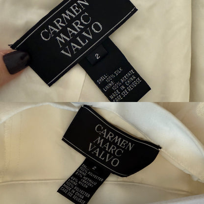 CARMEN MARC VALVO 1996 Vintage Runway Skirt Set