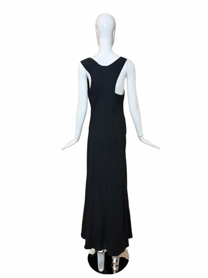 DIOR by JOHN GALLIANO 2007 Vintage Runway Black Evening Gown