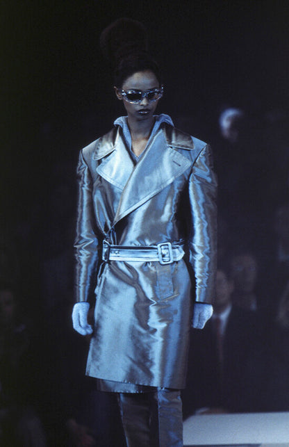 JEAN PAUL GAULTIER 90's Vintage Silk Double Breasted Pantsuit