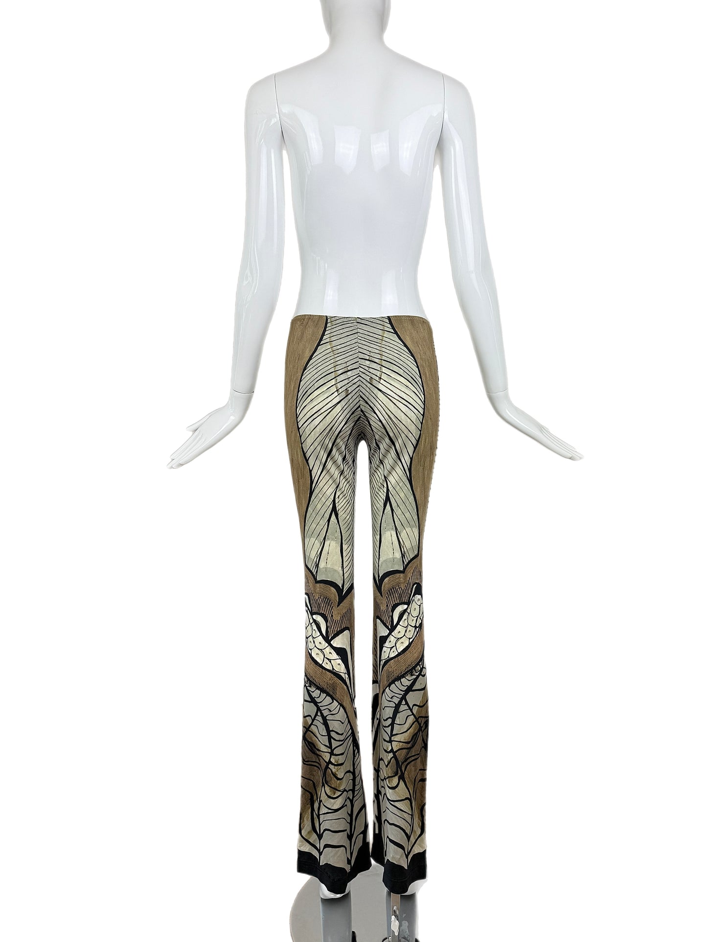 ALBERTA FERRETTI 2016 Runway Print Pants