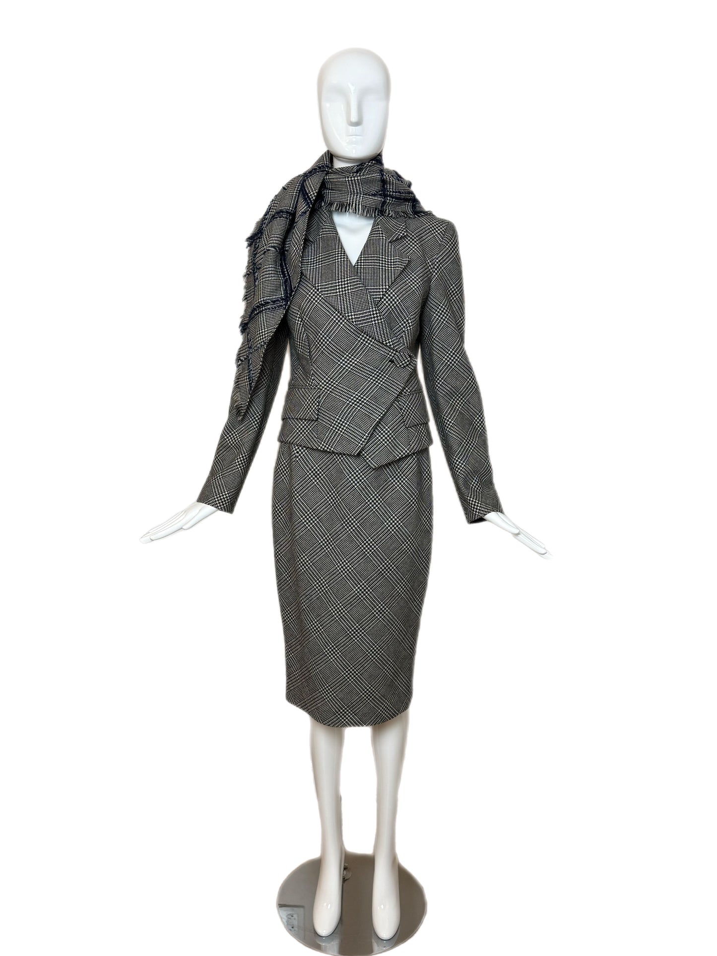 GIANFRANCO FERRE 90's Vintage 3 Piece Skirt Suit Set Ensemble