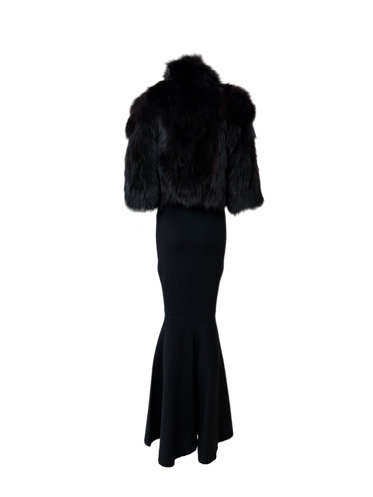 *USA ONLY* FAYCAL AMOR PLEIN SUD Vintage Fur Bolero