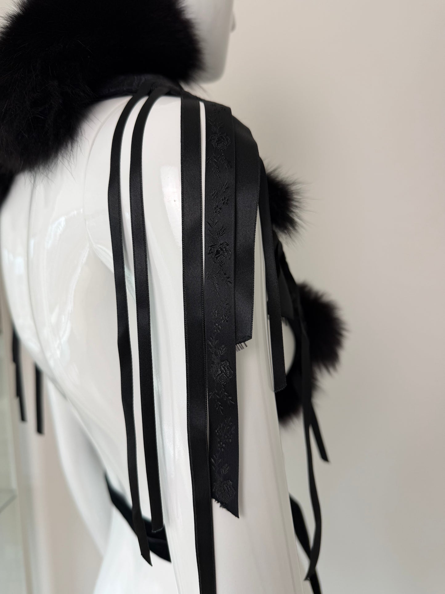 JOHN GALLIANO (USA ONLY REAL FUR) 2002 Vintage Fur Topper