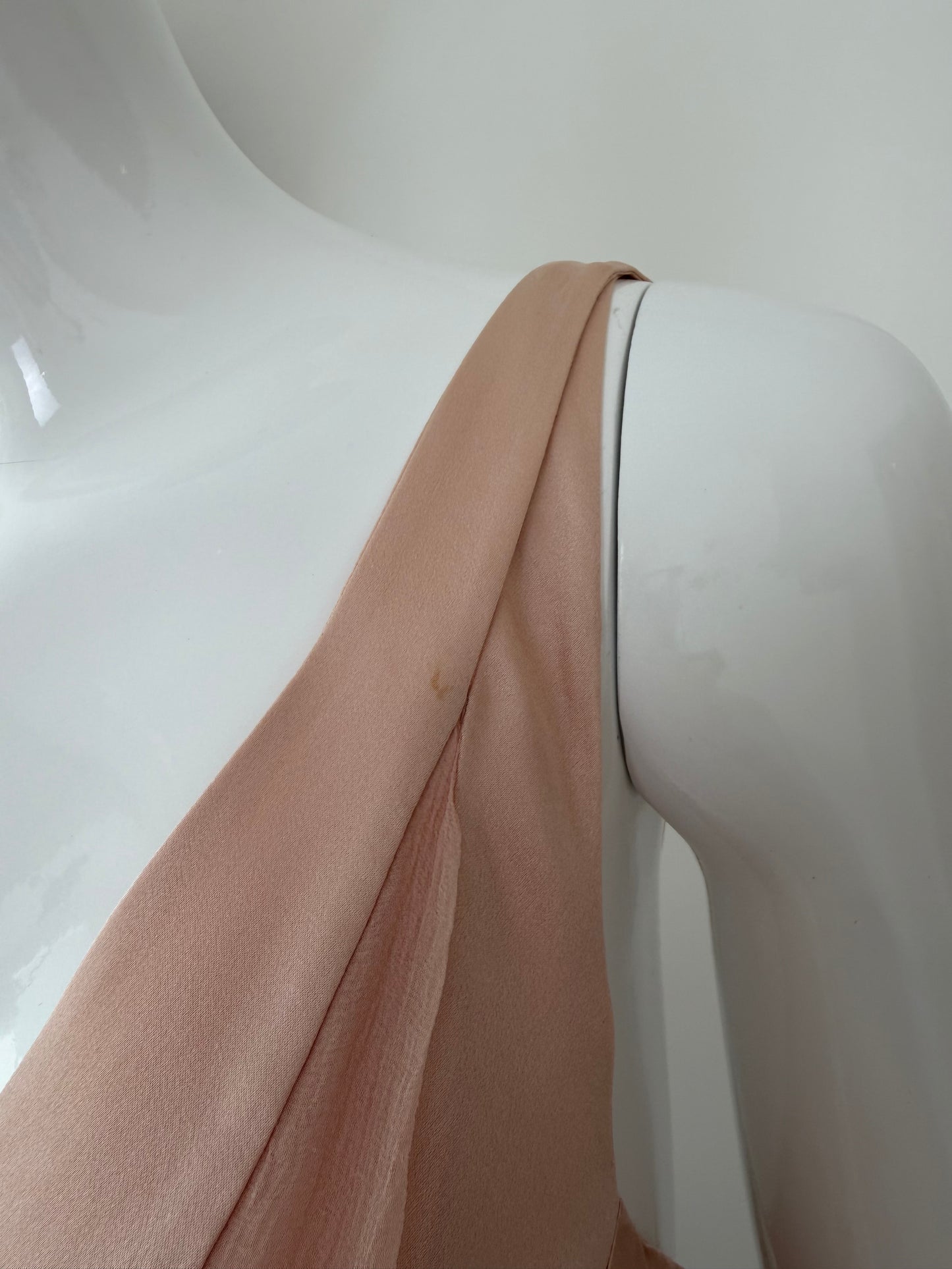 DIOR by JOHN GALLIANO 2003 Vintage Ballet Slipper Pink Silk Gown