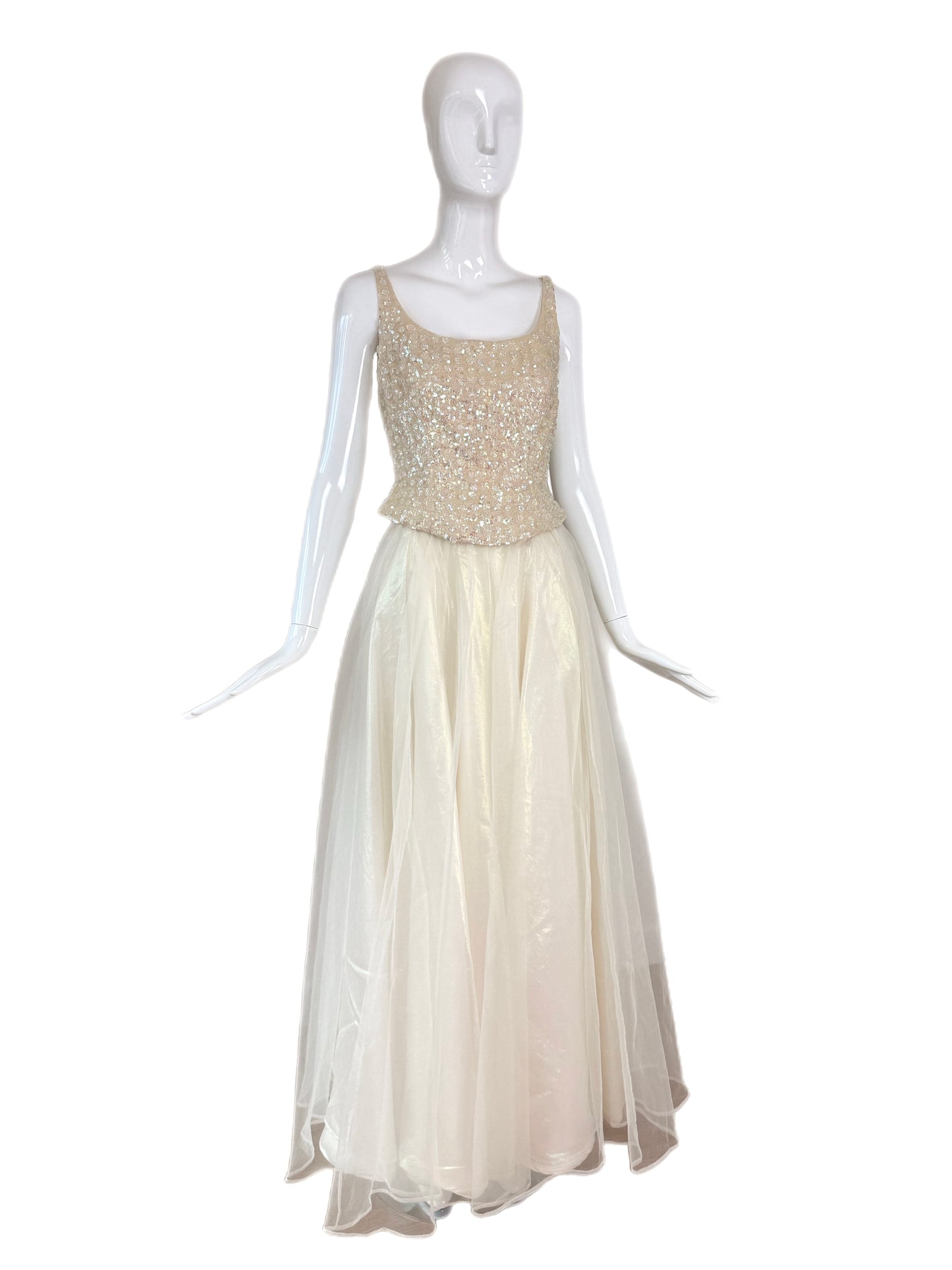 CARMEN MARC VALVO 1996 Vintage Runway Skirt Set