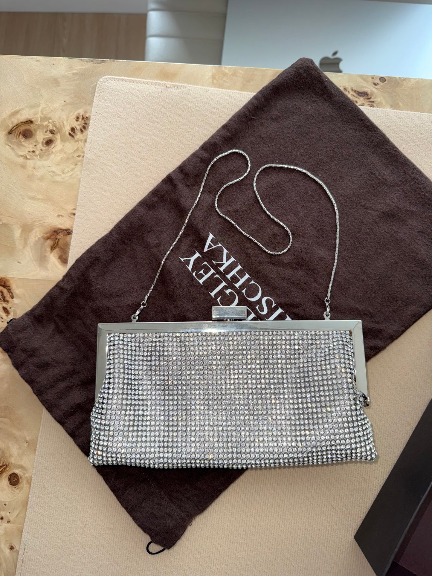 BADGLEY MISCHKA 2004 Vintage Crystal Evening Bag