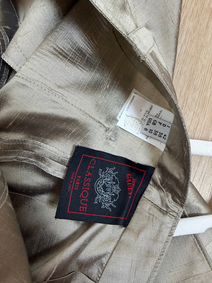 JEAN PAUL GAULTIER 90's Vintage Silk Double Breasted Pantsuit
