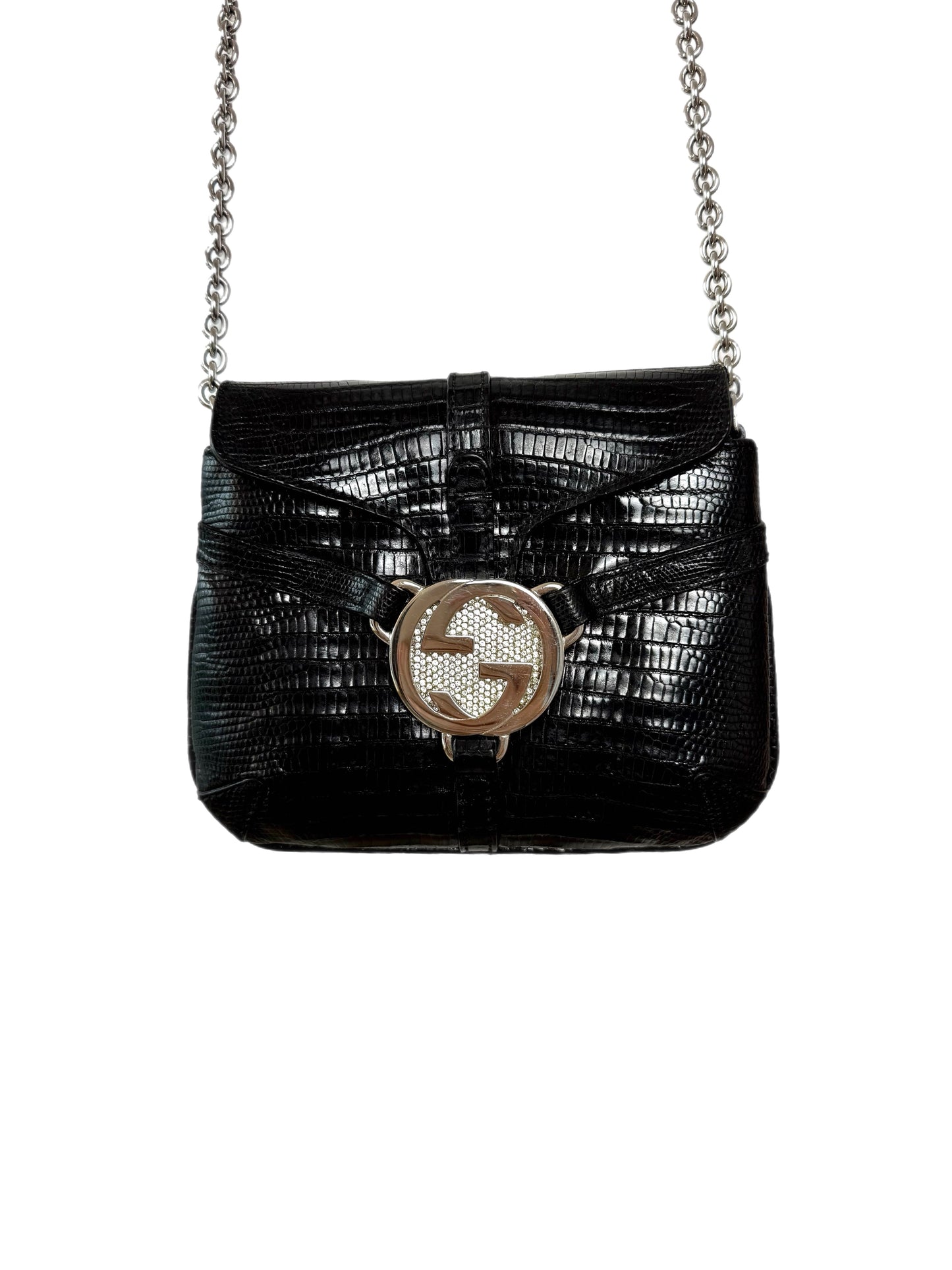 GUCCI by TOM FORD 2004 Vintage Crystal Lizard Mini Bag