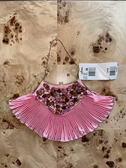 BADGLEY MISCHKA Vintage 2004 Runway Pink Embellished Bag