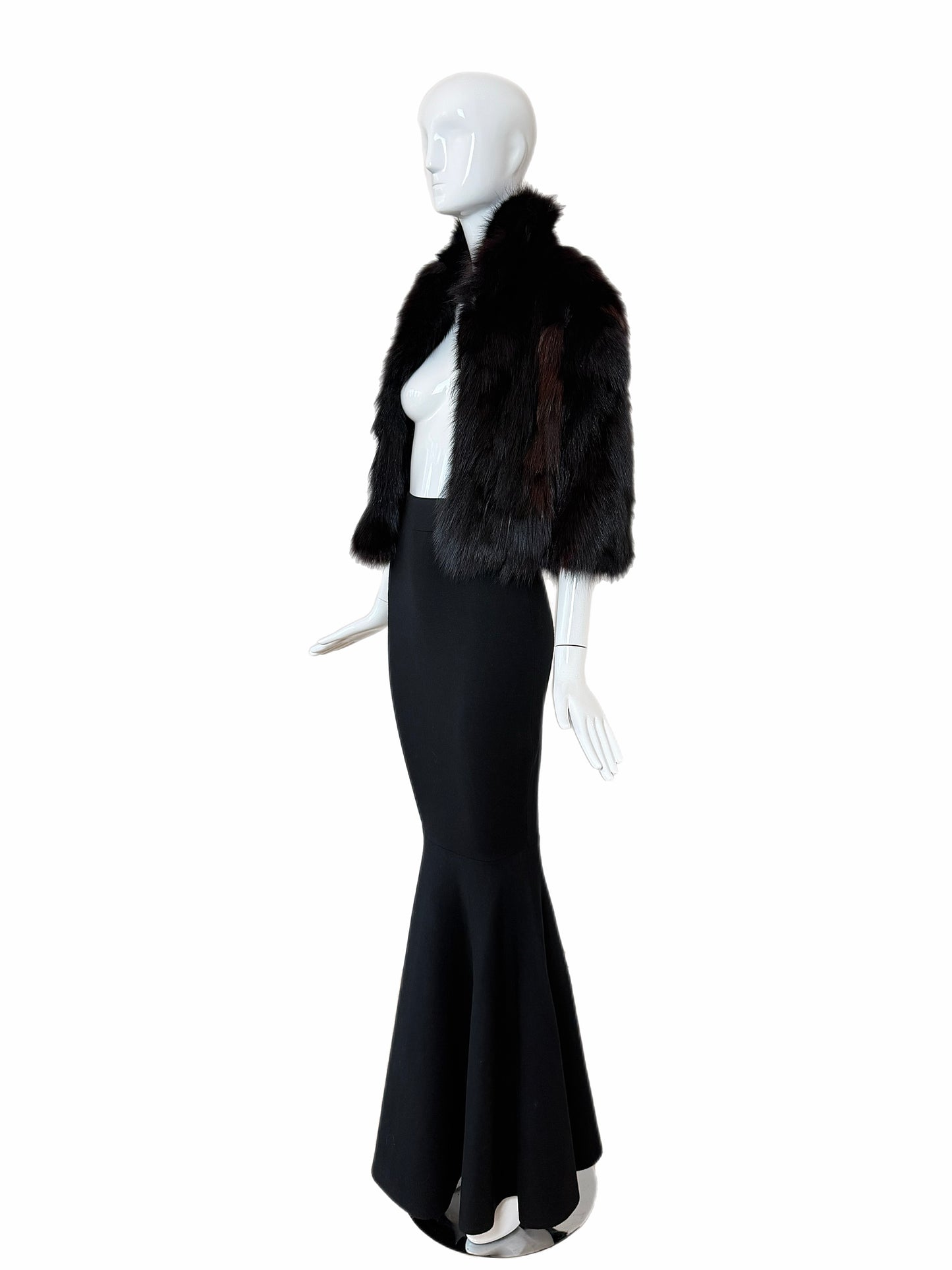 *USA ONLY* FAYCAL AMOR PLEIN SUD Vintage Fur Bolero