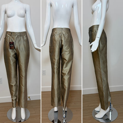 JEAN PAUL GAULTIER 90's Vintage Silk Double Breasted Pantsuit