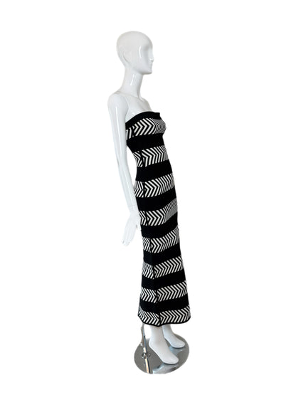 90s vintage Herve Leger runway gown for sale
