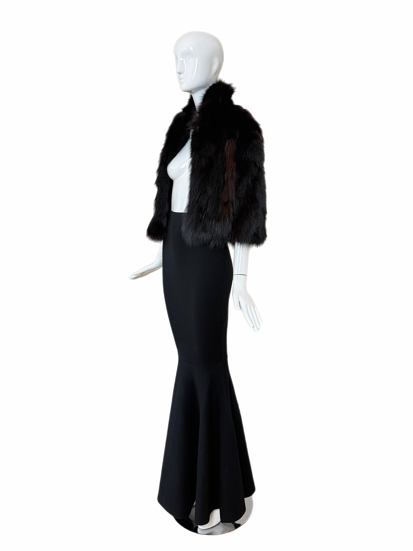 *USA ONLY* FAYCAL AMOR PLEIN SUD Vintage Fur Bolero
