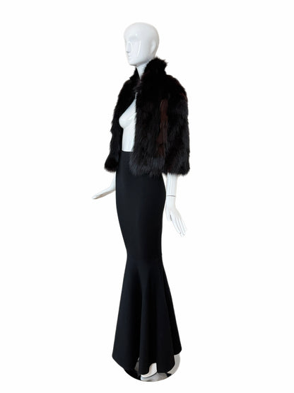 *USA ONLY* FAYCAL AMOR PLEIN SUD Vintage Fur Bolero