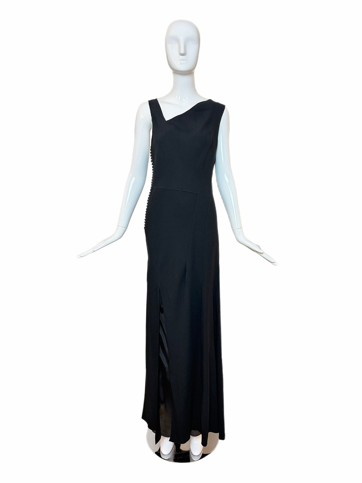 DIOR by JOHN GALLIANO 2007 Vintage Runway Black Evening Gown