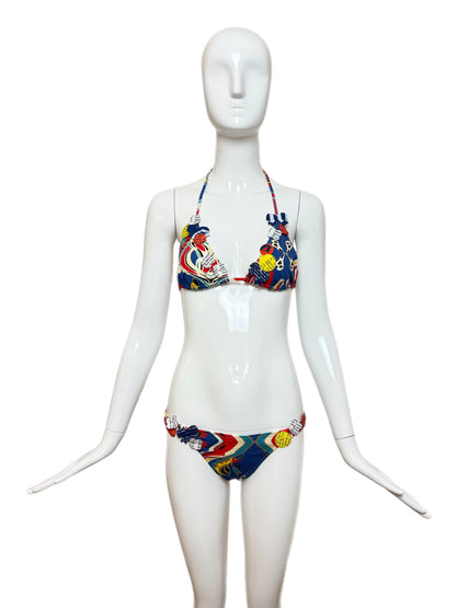 JOHN GALLIANO 2000's Vintage 2 Piece Bikini Bathing Suit