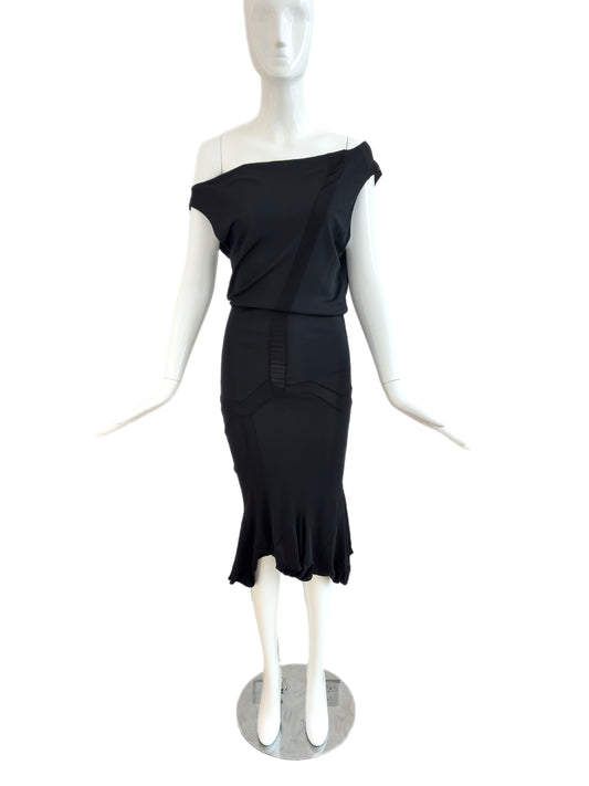 DIOR by JOHN GALLIANO 2006 Vintage Black Dress