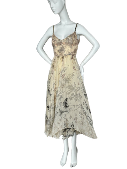 CHRISTIAN LACROIX 2006 Vintage Runway Silk Fairy Dress