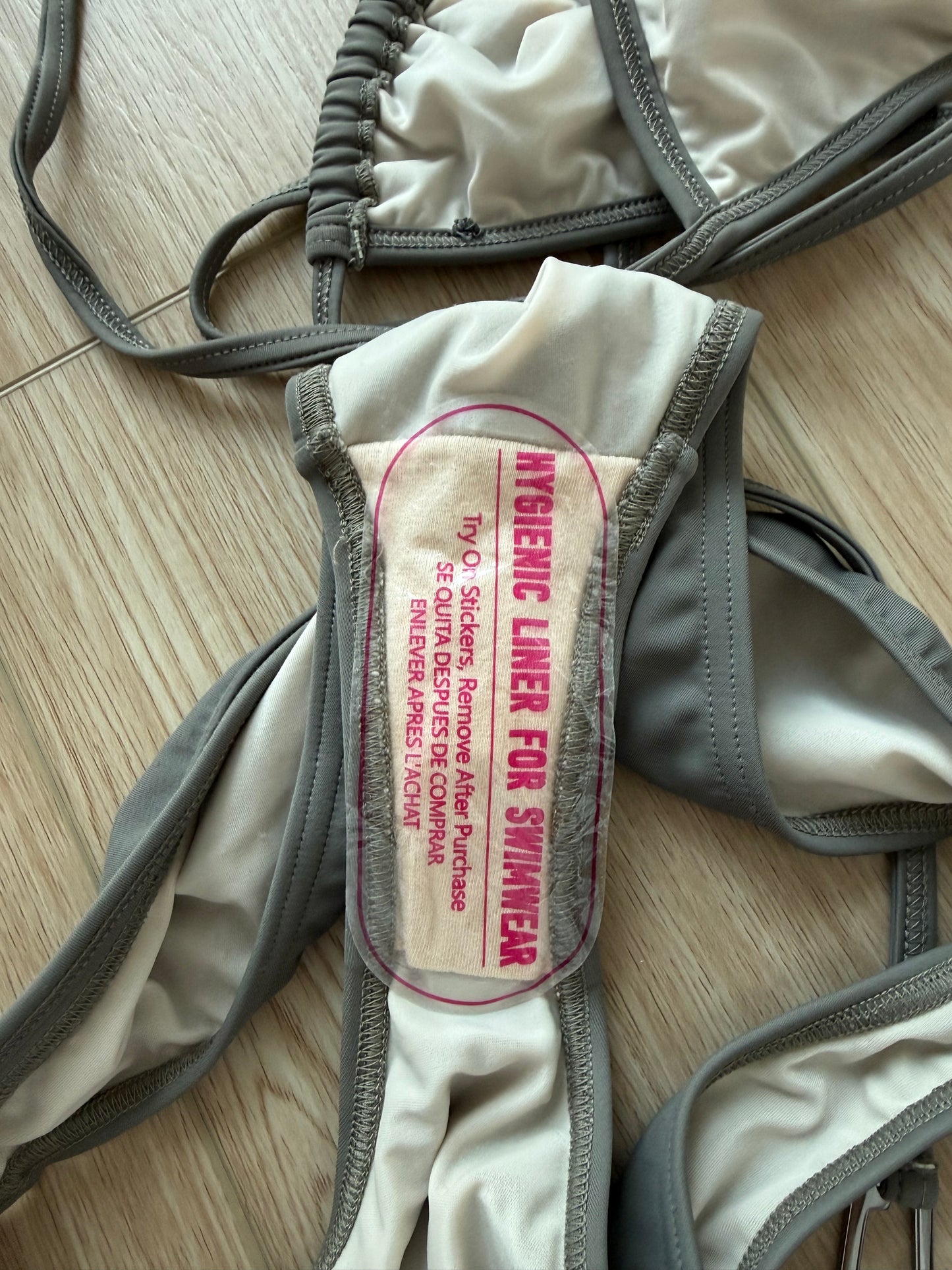 GUCCI by TOM FORD 1998 Vintage Grey Bikini