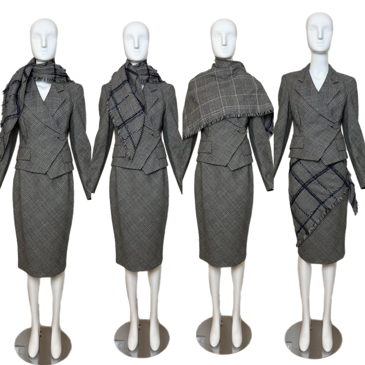 Gianfranco ferre 90s vintage skirt suit jellybean vintage