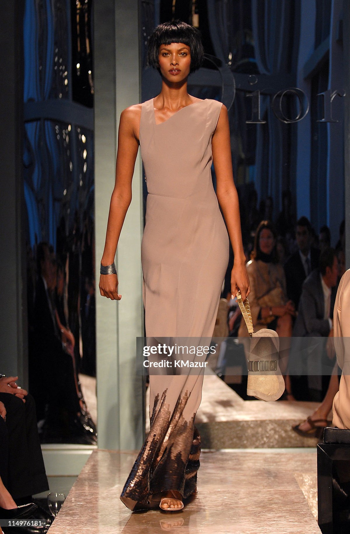 DIOR by JOHN GALLIANO 2007 Vintage Runway Black Evening Gown