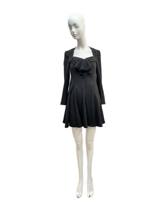vintage Angelo tarlazzi black mini dress