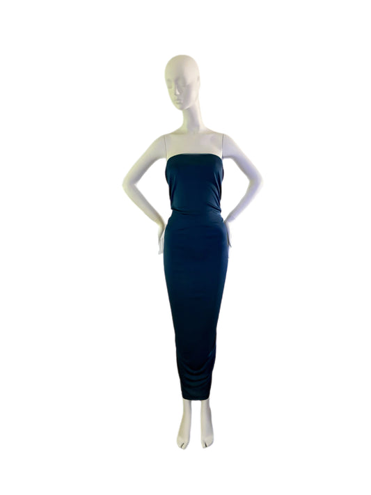 vintage ysl yves Saint Laurent rive gauche evening gown maxi dress from Jellybean Vintage