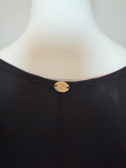 GUCCI by TOM FORD 2002 Vintage Slinky Body Hugging Extra Long Gown