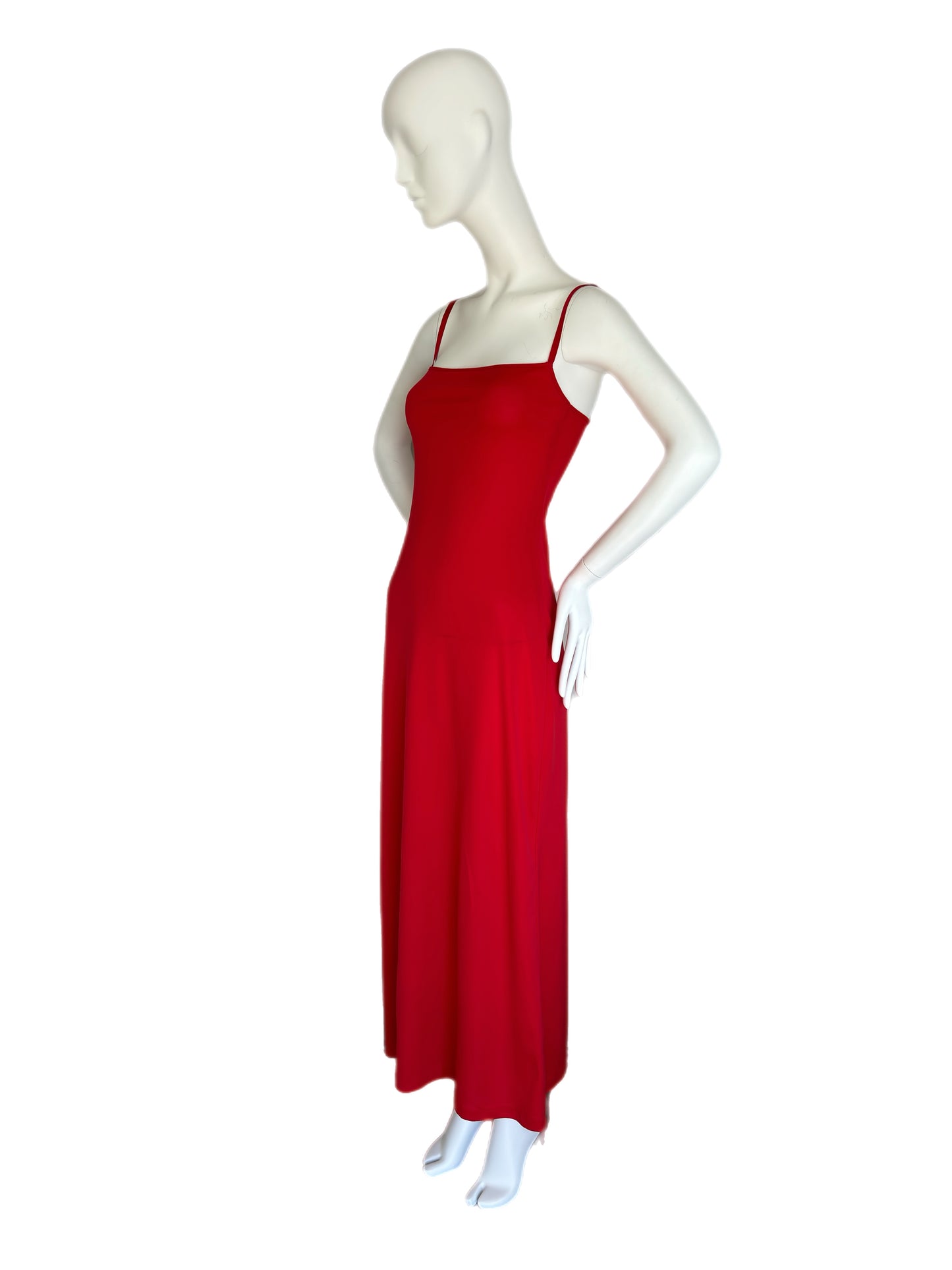 90's VIVIENNE TAM Vintage Red Gown