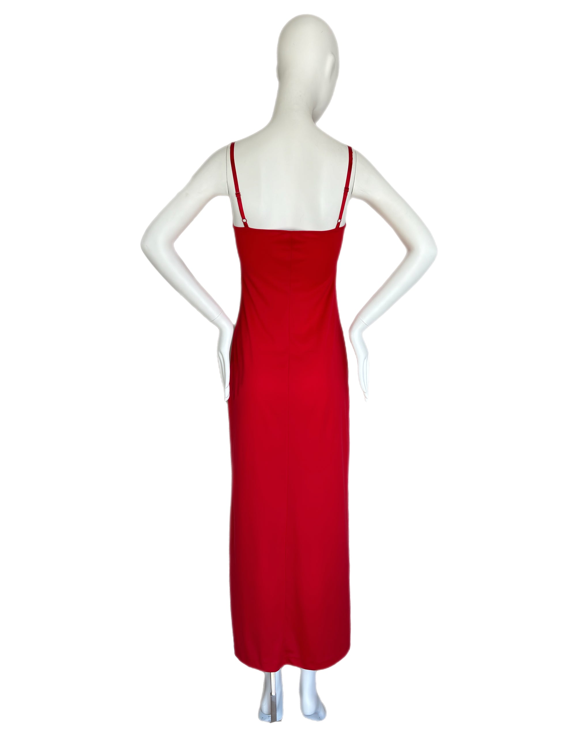 VIVIENNE TAM Vintage Red Gown