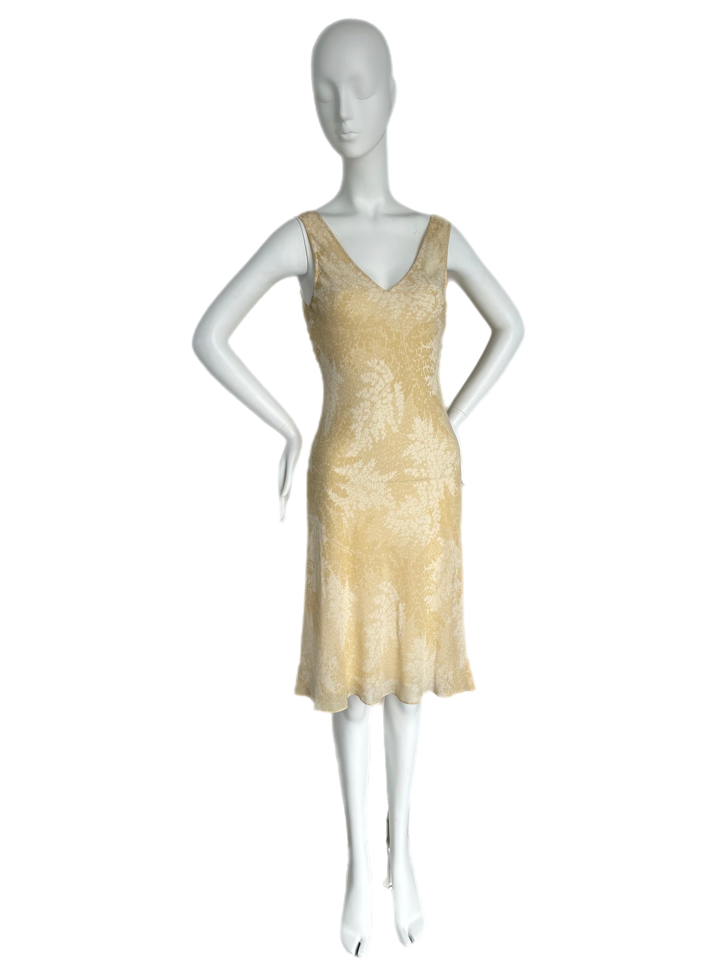 CALVIN KLEIN COLLECTION Vintage Silk Slip Dress