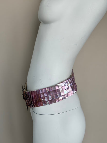 Chloe by Stella McCartney mother of pearl vintage belt