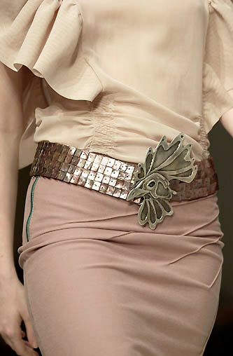 STELLA MCCARTNEY for CHLOE 2001 Mother of Pearl Belt